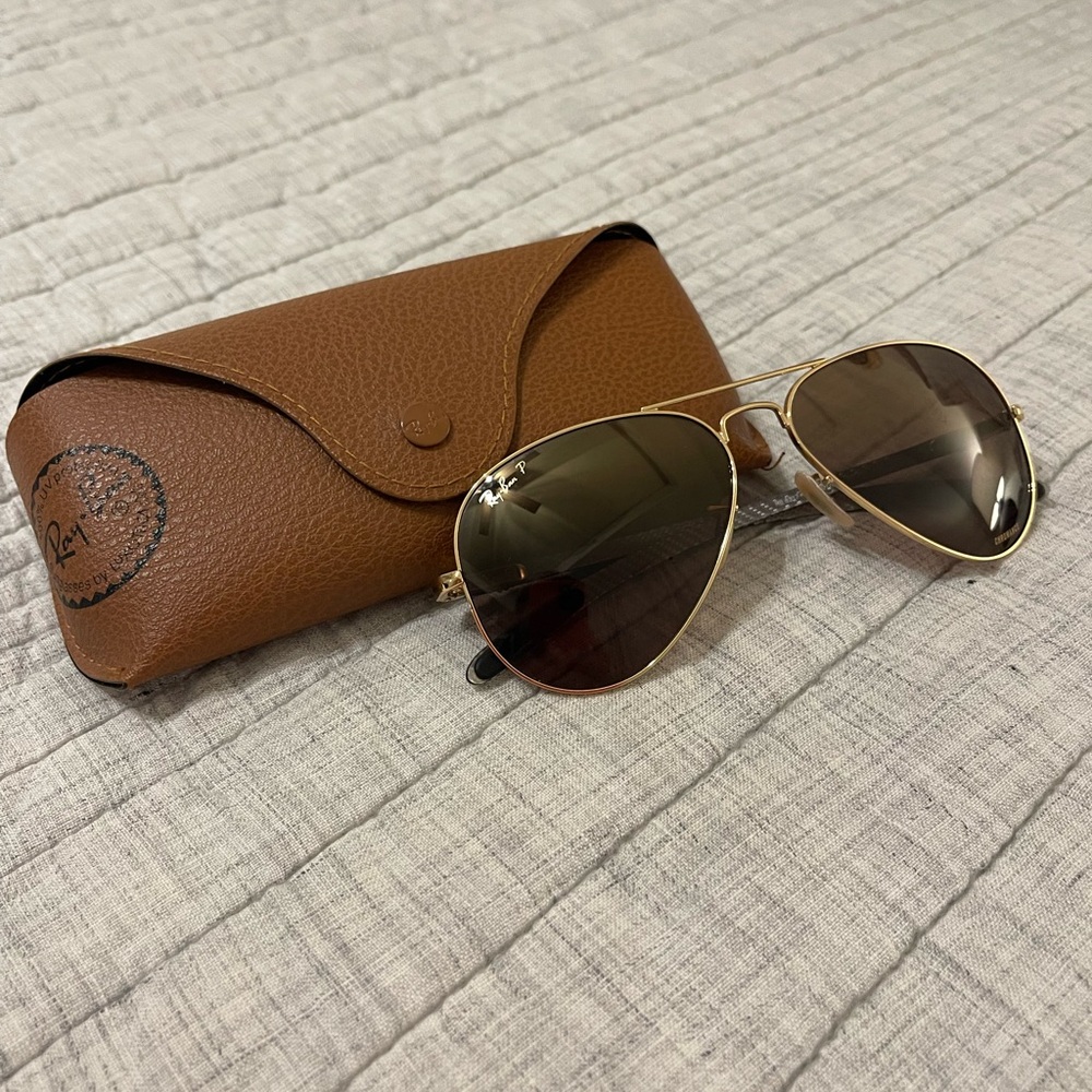 Ray-Ban Chromance Aviator Sunglasses - Polarized!